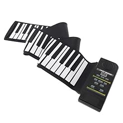 LXT PANDA Roll Up Piano Keyboard, 88 Touches Clavier Portable Piano avec 128 Sons Uniques et Haut-parleurs intégrés, Roll Out Piano Keyboard Hand Roll Piano pour Les Enfants Adultes débutants. - Les Beatles, Paul McCartney, John Lennon, RIngo Starr, George Harrison