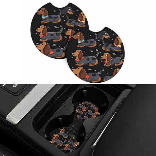 Set 2 Posavasos para Portavasos de Auto 2.7" Universal miniatura 5