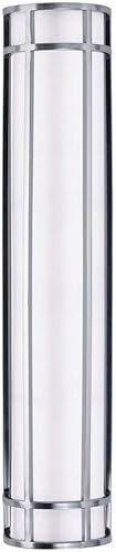 Miniatura 2 de Maxim 55577WTSN Moon Ray - Aplique de pared LED de acero inoxidable de grado 304 para exteriores, cumple con la ADA, 1 luz de 28 vatios, 30 pulgadas