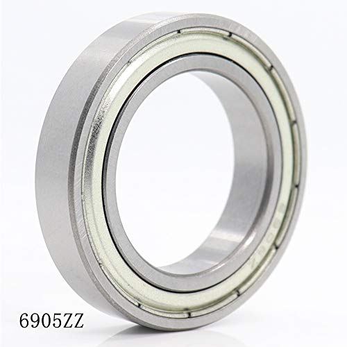 Roulement à billes 6905 ZZ ABEC-1 en acier robuste pour guidage précis