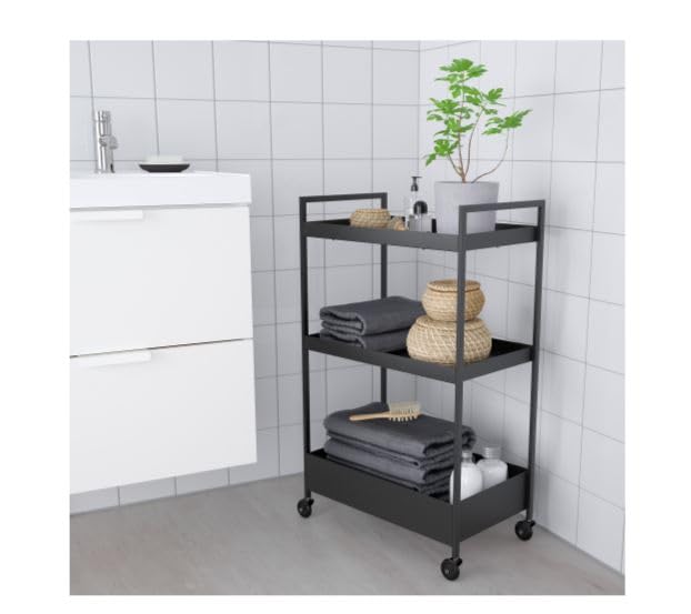 Amazon.co.jp: IKEA/イケア NISSAFORS：ワゴン50.5x30x83 cm