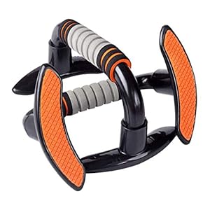 Poignées Pushup Bars, Push Up Stand avec poignée rembourrées en Mousse et antidérapante en Caoutchouc Home Base Équipement d&rsquo;entraînement,