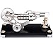 Sunnytech Hot Air Stirling Engine Colorful LED Flywheel Education Toy Electricity Power Generator Model (M14-03-L Black)