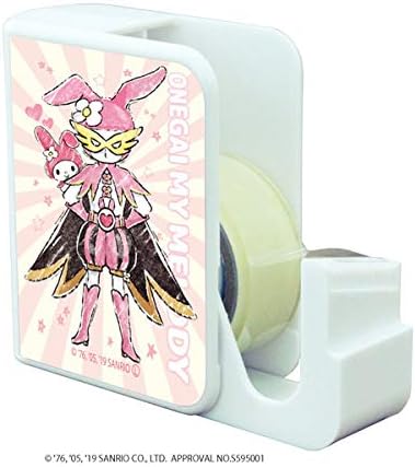 Amazon キャラテープカッター おねがいマイメロディ 01 マイメロディ ウサミミ仮面 グラフアート アニメ 萌えグッズ 通販