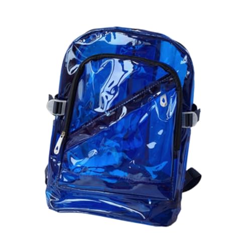 Zaino portaoggetti regalo di compleanno multifunzionale portatile zaino scolastico per escursionismo lavoro donne uomini bambini leggero blu
