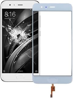HUANGYUNCHAO Acessórios telefônicos Lente de vidro externo da tela frontal Identificação de impressão digital para xiaomi mi 6 Substituição do telefone celular