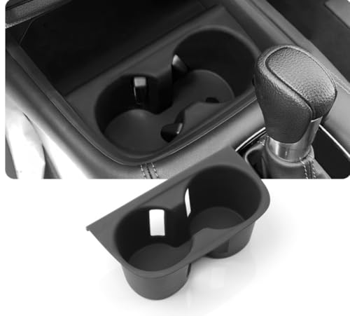 Image of CDEFG for 2023-2025 2026 Honda HR-V HRV Center Console Cup Holder Organizer Insert TPE Accessories
