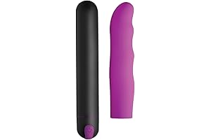XL Silicone Bullet and Wavy Sleeve