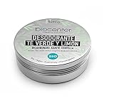 Desodorante sólido certificado ecológico y vegano por BIOCOSMESI. En tarro de aluminio Ecofriendly 100% reciclable.