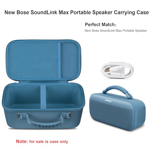 Bose SoundLink Max sac de rangement portable sans fil bluetooth bleu
