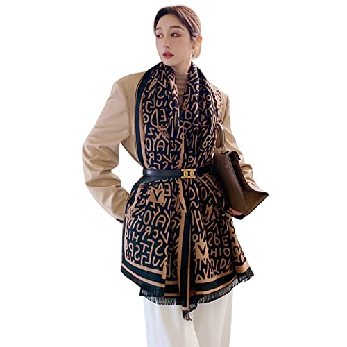 Large Pashmina Shawls and Wraps for Women Evening Dresses Extra Long Soft Cashmere Feel Birthday Gifts Throw Warm Winter Womens Fall ScarfsÂ Shawls and Wraps for Wedding in Brown