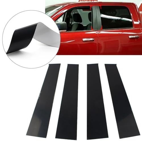 Piliers de porte rayés Dodge Ram 1500 solution avec ces stickers rigides - 5