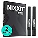 NIXXIT Nail Biting Treatment for Adults - Stop Nailing Biting Pen and Thumb Sucking for Adults & Children - Non Glossy Bitter Taste - Safe & Effective Solution - USA Made - Adults (2 - Pack)