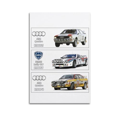 Rally Car Sport Quattro S1 tableau moderne pour chambre