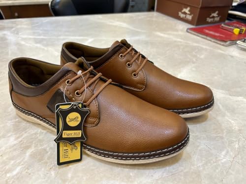 Image of Men's Leather Lace up Formal Shoes for Everyday Use