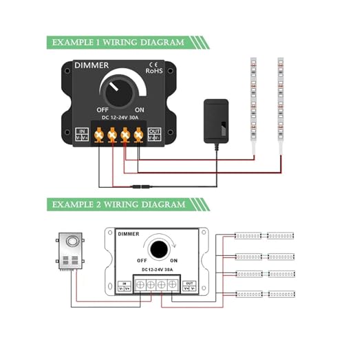 Régulateur de tension LED de haute précision en boîtier métallique 30A