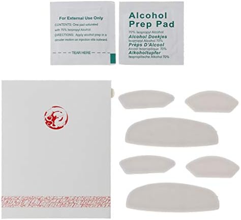 CUCUDAI 2 Sets/Pack Tiger Gaming Mouse Feet Mouse Skate for SteelSeries Rival 310 Mouse White Teflon Mouse Glides Curve Edge