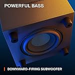 SteelSeries Arena 7 RGB Illuminated 2.1 Gaming Speakers with Powerful Bass, Subwoofer, and Bluetooth - Compatible with PC, PlayStation, Mobile - Black (Renewed) - Image 5