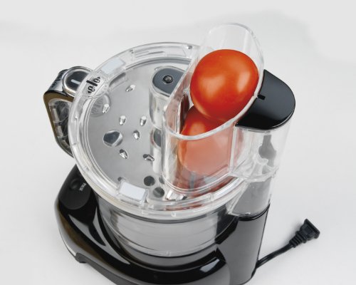 Hamilton Beach 70580C Food Processor, Black with Stainless Steel Accents