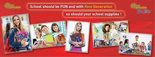 New Generation - Puppies - 2 Pocket Folders/Portfolio 6 Pack Letter Size With 3 Hole Punch To Use With Your Binder Heavy Duty Glossy Finish Uv Laminated Folder - Assorted 6 Fashion Design (6 Pack) #TOP7