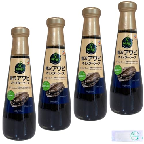 贅沢アワビオイスターソース 350g×4本 ビビゴ CJ FOODS【Activity公式】