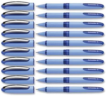Miniatura 4 de Schneider ONE Hybrid N - Bolígrafo con punta de bola, extrafino, 0.012 in, tinta azul, barril azul, 10caja