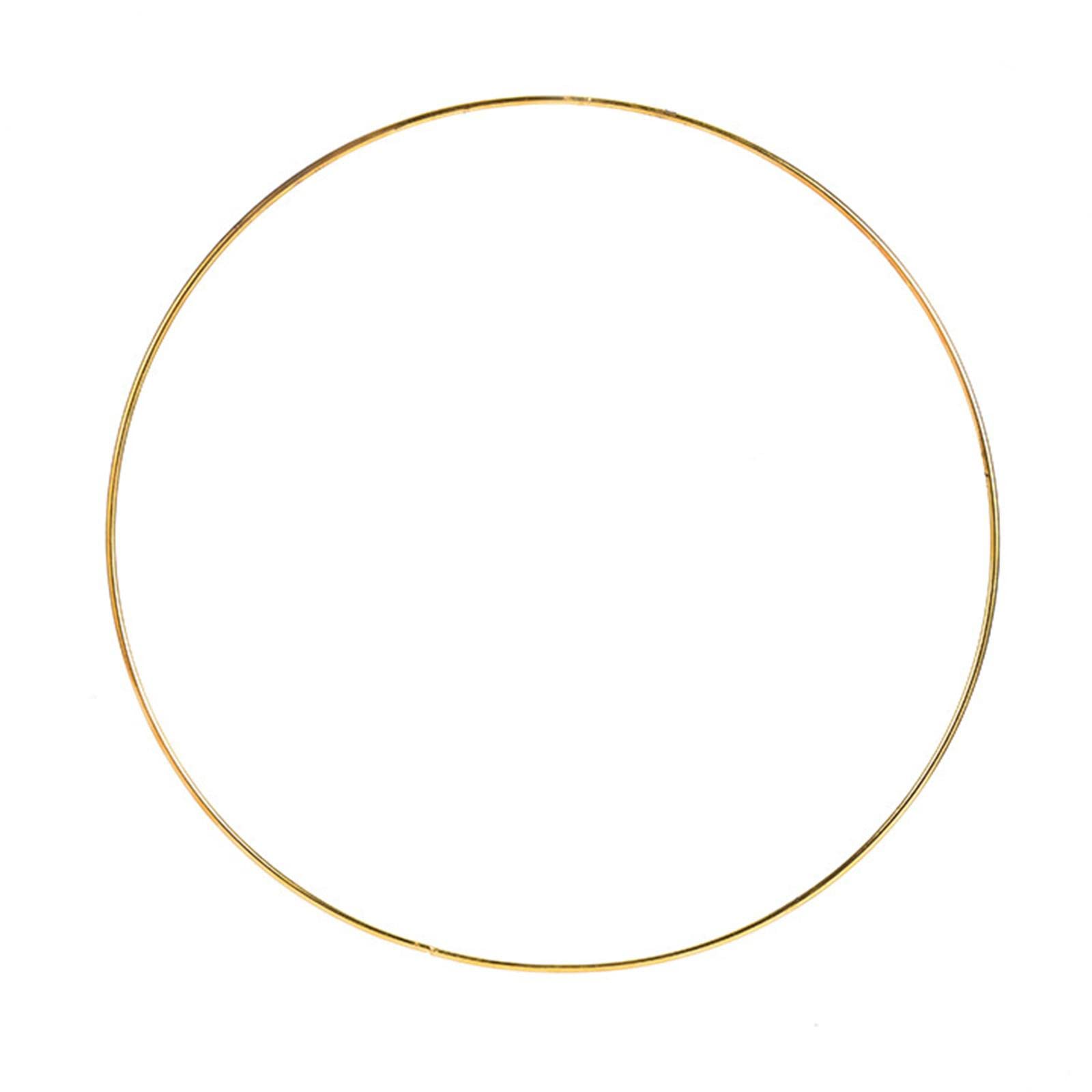2 Anelli, Cerchi in Metallo per Lavori Artigianali, 40 cm