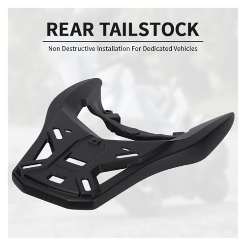 Porte-bagages arrière moto pour Nmax155 support extension stable noir