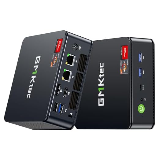GMKtec M6 Ultra Gaming Mini PC Ryzen 7640HS (Upgraded 6600H/ 6800H), 32GB RAM DDR5 512GB SSD Dual NIC LAN 2.5GbE Desktop Computers Office Home, Triple 4K Display, WiFi 6, USB4, BT 5.2, DP, HDMI 2.0