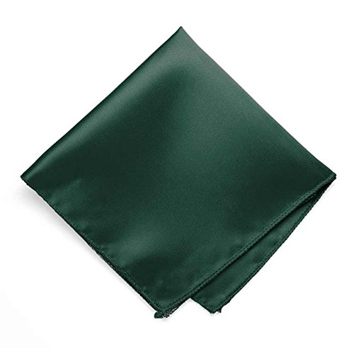 Image of tiemart Solid Color Pocket Squares for Men | For Suits, Perfect for Wedding Parties, 12 x 12 inch / 30 x 30 cm