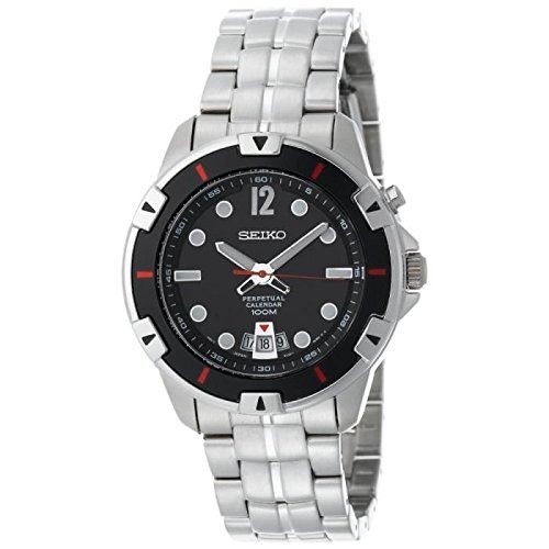 �Z�C�R�[ Seiko Men's SNQ085 USA Sport 100 Perpetual Calendar Watch �j�� �����Y �r���v �y���s�A���i�z
