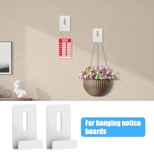 Image of 8 Pack Mirror Clips 1 /4 inch, Mirror Clips for Wall Mounting White Mirrors Hanging Kit with Screw White Metal Mirrors Mounting Hardware for Wall Mountings Frameless Billboard Display