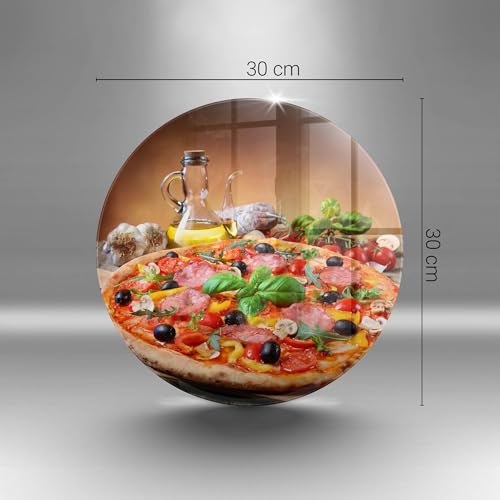 Planche à découper induction 30cm Wallfluent accessoire de cuisine pizza - 6