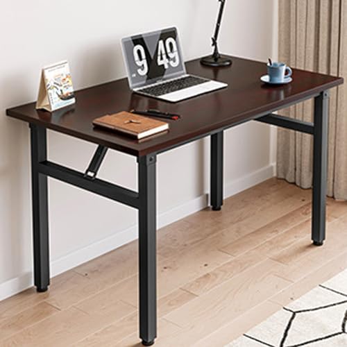 Bureau d'ordinateur pliable gain de place pour le télétravail au salon