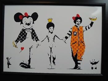 希少banksy バンクシー　コロナ作品　スーベニア　看護婦　プリント作品 Amazon.co.jp: WCP Banksy バンクシー GIRL WITH PURPLE BALLOON