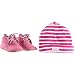 Timberland Crib With Hat Bootie (Infant/Toddler),Pink,0 M US Infant