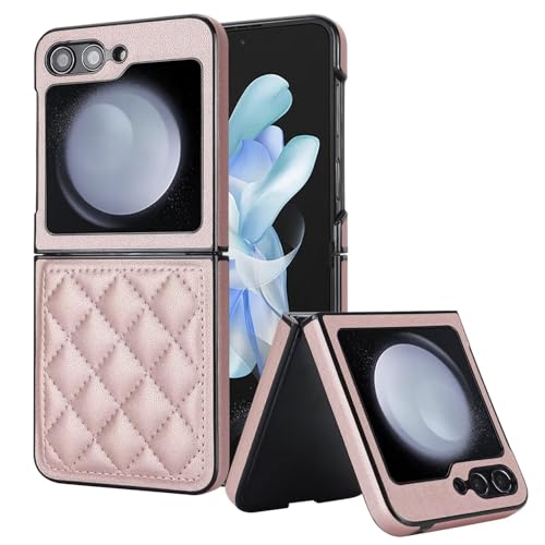 Coque Samsung Galaxy Z Flip 5 protection intégrale or rose