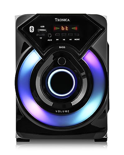 Image of TRONICA Version:5 Ace Series 5.1 Bluetooth Home Theater with Vivid Light Effects Supports Pen-Drive, SD Card, FM, Aux, TV and Remote