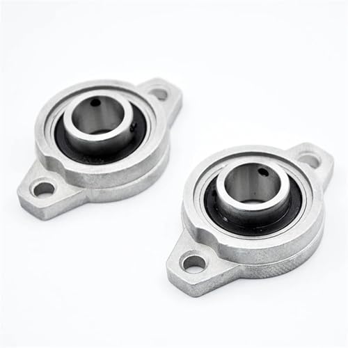 Roulement en alliage de zinc 17mm KFL003 petit roulement avec boîtier à bride pour imprimante