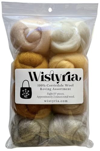 Wistyria Editions Wool Roving 15