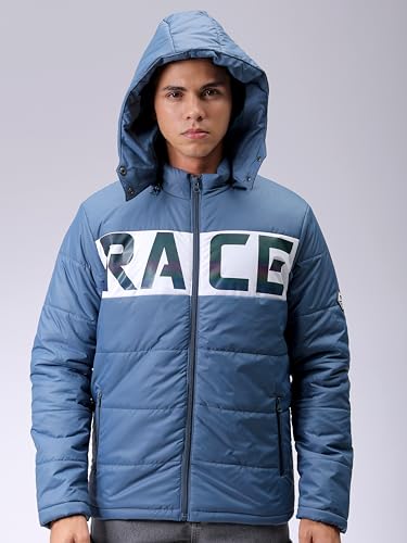 Image of The Indian Garage Co Men's Polyester Standard Puffer Jacket