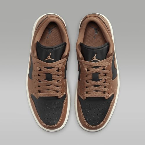 Air Jordan 1 Low Women's Shoes (DC0774-021, Off Noir/Sail/Archaeo Brown) Size 64