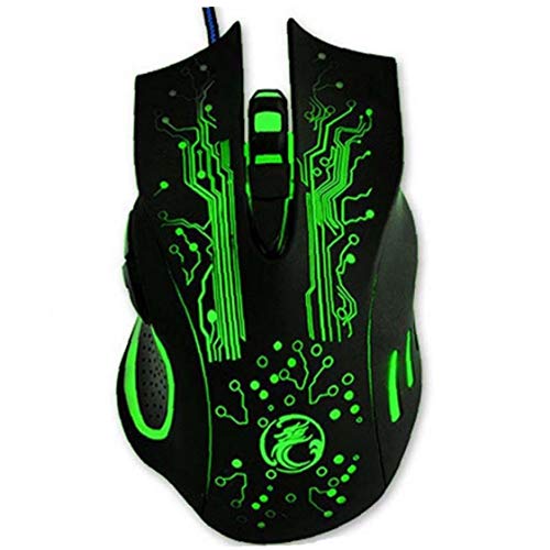 Lankater X9 Gaming Mouse 5000dpi LED USB Optique Filaire Souris Gamer Pc Souris Pc Portable Professionnel Ergonomique Souris Jeu Cover