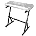 RockJam Z Style Adjustable and Portable Heavy Duty Keyboard Stand with Keynote Stickers & Lessons