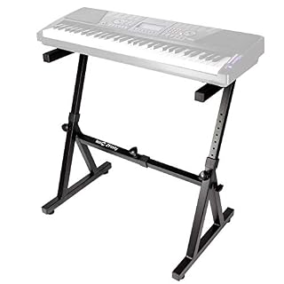 Support de clavier RockJam robuste en Z pour pianos numériques et claviers électroniques – Noir & Banc de clavier Premium RockJam rembourré réglable ou tabouret de piano numérique - Les Beatles, Paul McCartney, John Lennon, RIngo Starr, George Harrison Support de clavier RockJam robuste en Z pour pianos numériques et claviers électroniques - Noir & Banc de clavier Premium RockJam rembourré réglable ou tabouret de piano numérique – Image 4