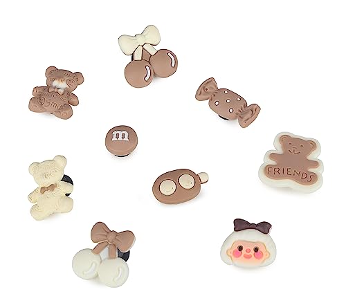 Image of CASSIEY Polyvinyl Chloride Shoe Charms Clog Different Characters Used To Decorate Clogs Shoes For Rounded Holes Charms For Shoes