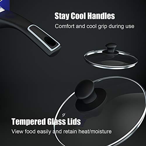 COOKSMARK Set di 15 pentole in alluminio