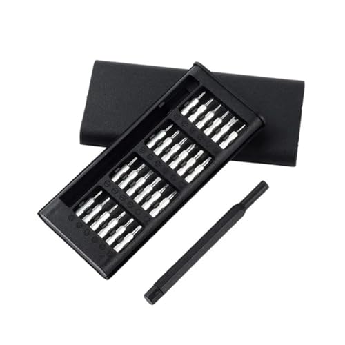 多目的 24 ピース小型ドライバーセット、携帯電話やタブレット、ノートパソコン、時計の修理、家電修理セット用の収納ボックス付き