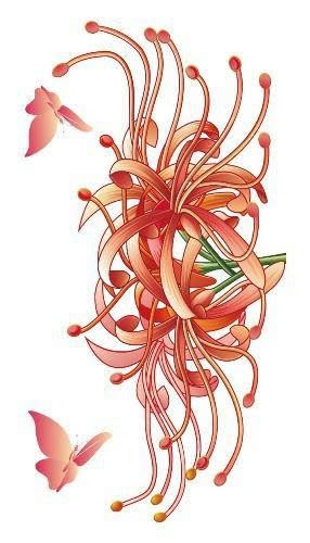 10 Pcs Of Environmentally Friendly Waterproof Durable Temporary Tattoo Stickers Personalized Bianhua Flower Couple Tattoos For Men And Women