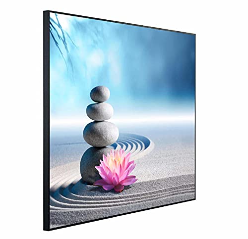 Ecowelle Calentador de Infrarrojos Imagen | 600 vatios | 60x100cm | Calefacción por Infrarrojos